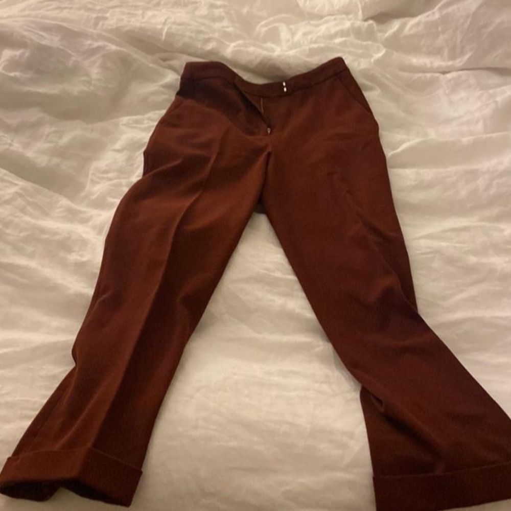 A.L.C. Brown Boot Cut Flare Pants